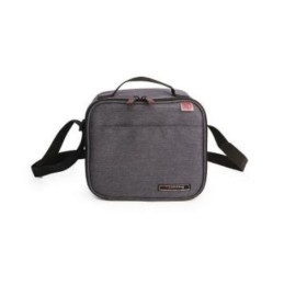LUNCHBAG CITY GRIS (2X0.6L CONT.)