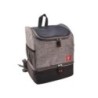 BOLSA NEVERA MOCHILA 15 L. 2 EN 1 GRIS JASPEADA