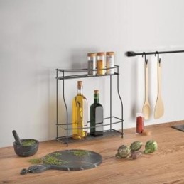 ESTANTE ESPECIERO VERTICAL 'BALSAMICO LAVA'