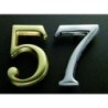 NUMERO LATON/50 NIQUEL SATINADO 7 E31007S