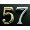 NUMERO LATON/50 NIQUEL SATINADO 8 E31008S