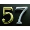 NUMERO LATON/50 NIQUEL SATINADO 9 E31009S