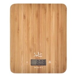 BALANZA COCINA BAMBU RELOJ Y TEMPORIZADOR 15KG 720