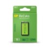 PILA RECARGABLE PRECARGADA RECYKO 6LR61 9V