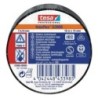 CINTA AISLANTE PROFESIONAL 10 M X 15 MM NEGRO