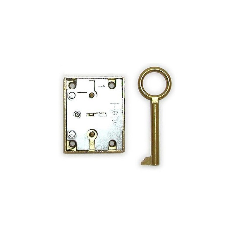 CERRADURA SOBREPONER 207-A LATON -25