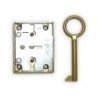 CERRADURA SOBREPONER 207-A LATON -30