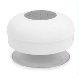 ALTAVOZ BLUETOOTH RESISTENTE AL AGUA BLANCOPC08503