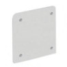 TAPA CAJA EMPOTRAR BLANCA MECANISMOS UNIVERSAL