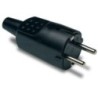 CLAVIJA 4,8 MM. CAUCHO 16 AH. NEGRA 1104