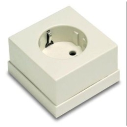 BASE TOMA TIERRA LATERAL SUPERFICIE 5023 BLANCO