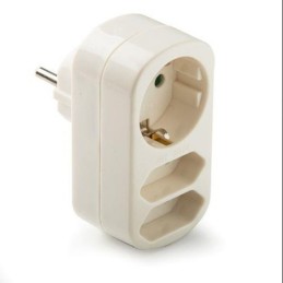 ADAPTADOR TRIPLE TT 10/16A 250V 1314