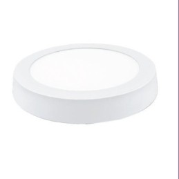 DOWNLIGHT LED 18 W. SUPERFICIE REDONDO BLANCA FRIA