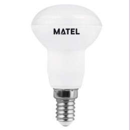 BOMBILLA LED REFLECT.50MM E14 6W 550LM 120º CALIDA