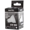 BOMBILLA LED DICROICA 120º REGUL.GU10 8W FRIA
