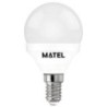 BOMBILLA LED 5 W. ESFERICA E14 LUZ FRIA 21799
