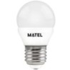 BOMBILLA LED 5 W. ESFERICA E27 LUZ FRIA 21807