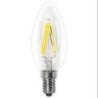 BOMBILLA LED FILAMENTO VELA CALIDA E14 4W 400LM