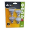 BOMBILLA GU10 GLASS 3 W. 230LUMEN (PACK-4)