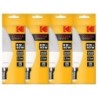 BOMBILLA LED VELA C37 E14 6W. CALIDO
