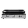 PLANCHA GAS ACERO INOXIDABLE 3 FUEGOS PG310IB