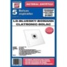 CAJA 5 BOLSAS ASPIRADOR LG-SOLAC 915667