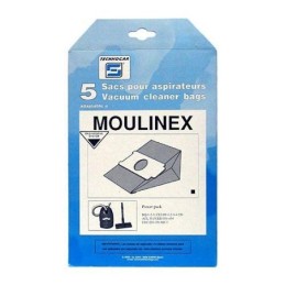 CAJA 5 BOLSAS ASPIRADOR MOULINEX POWER-PACK
