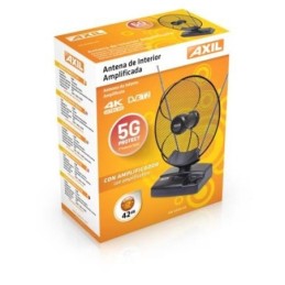 ANTENA INTERIOR ELECTRONICA UHF+VHF LTE-ANTI 5G