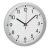 RELOJ PARED PLATA 300 MM. 60.3035.02