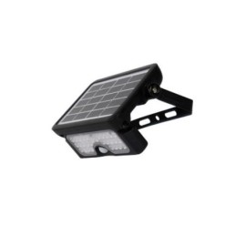 PROYECTOR SOLAR GUARDIAN PIR IP65 NEGRO 5W 550LM