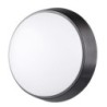 APLIQUE LED REDONDO NGO./BCO. 700LM 10W 4000K IP54