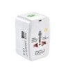 ADAPTADOR VIAJE UNIV+2 USB EU-UK-USA-AUS-CHI-JAP