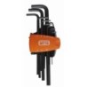 JUEGO LLAVES ALLEN LARGAS 9 PIEZAS BE-9588