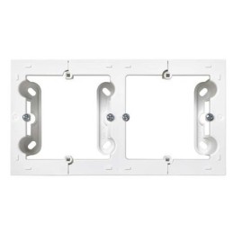 CAJA DOBLE SUPERFICIE BLANCO. SERIE 10 F1090752030