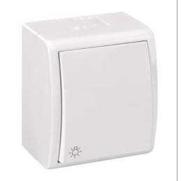 PULSADOR LUZ SERIE AQUARIUS IP54 FAQ15130