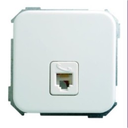 TOMA TELEFONO RJ-11 BLANCA S31 G31480-30