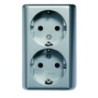 DOBLE BASE MONOBLOC SUPERFICIE ALUMINIO MS540405