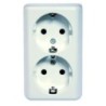 DOBLE BASE MONOBLOC SUPERFICIE BLANCO MS540306