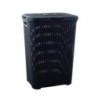CESTO NATURAL C/TAPA STYLE 60 L. CHOCOLATE 189206