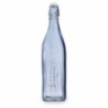 BOTELLA VIDRIO GASEOSA CUADRAD 1L AZUL VIBA