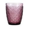 VASO VIDRIO RELIEVE ROSA 29CL ROSE MOON (CAJA-6UN)