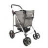 CARRO COMPRA BASKET TWEED 4B GRIS 58L BAS007