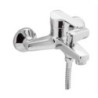 GRIFO K8 DE BAÑO MONOMANDO CROMADO CON KIT