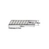 CUCHILLA PARA NH 1 (JUEGO 5) HB5B