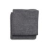 SET 2 PAÑOS DE COCINA MICROFIBRA 30X30CM GRIS OSC.
