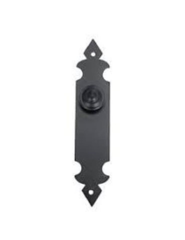 TIRADOR POMO PLACA LISA 30X150 MM.