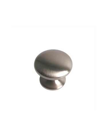 POMO MUEBLE NIQUEL CEPILLADO 30MM