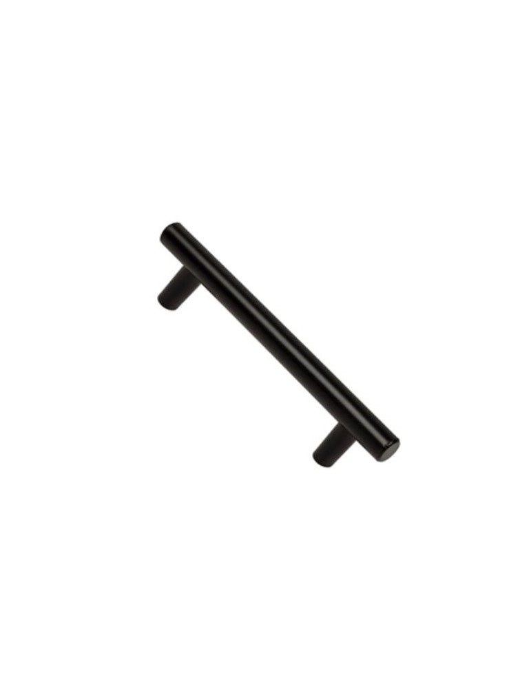 TIRADOR MUEBLE 96 ACERO PINTURA NEGRO MATE  65001N