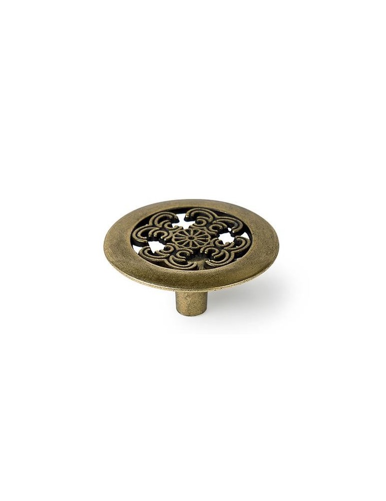 POMO MUEBLE 37MM CUERO VIEJO  21478