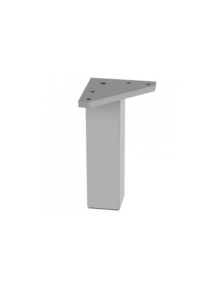PATA CUADRADA ABS 40*150 MM ALUMINIO MATE  50015AL